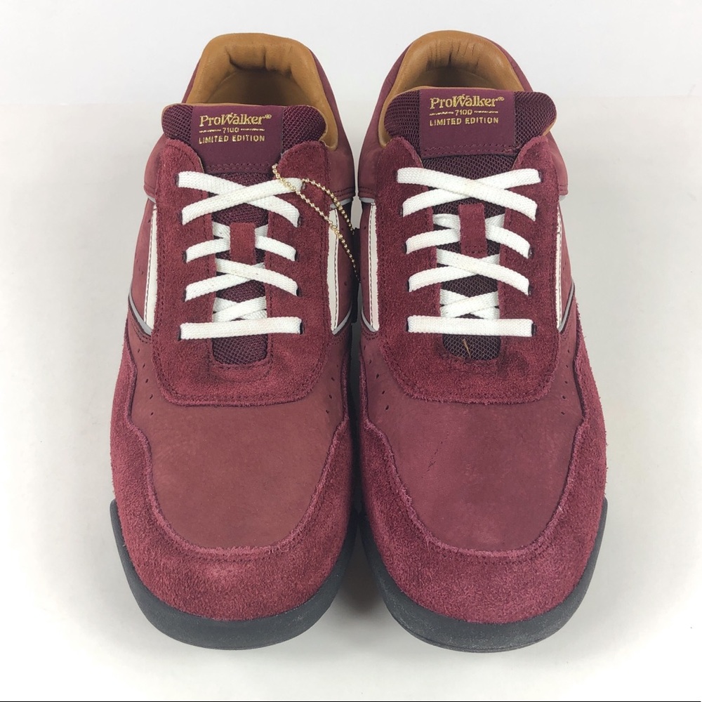 Rockport 7100 Prowalker LTD Burgundy Shoes CH4111 - Picture 6 of 9
